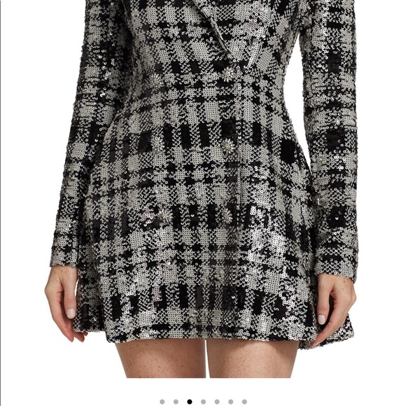 Rotate Newton sequin blazer dress nwt 0 - Picture 3 of 9